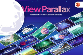 View Parallax PowerPoint Template